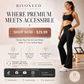 ✨ Pantaloni de antrenament elastici pentru femei, cu croi evazat – Pantaloni de yoga cu talie înaltă și efect de modelare a abdomenului