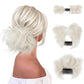 Pălărie Messy Bun Pieptene lateral Pălărie cu agrafe Easy Hairpieces