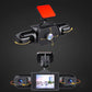 🚗 Cameră de parcare Eagle Eye 360° – 1080P, ecran cu 4 unghiuri de vizualizare, WiFi 📹