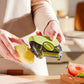 Mini-cuțit 3-în-1 din oțel inoxidabil pentru curățat legume și fructe