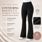 ✨ Pantaloni de antrenament elastici pentru femei, cu croi evazat – Pantaloni de yoga cu talie înaltă și efect de modelare a abdomenului