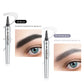 💥🖌️Creion pentru sprâncene 3D Microblading – vârful cu 4 fire creează linii naturale, asemănătoare firelor de păr. Rezistent la apă, nu se întinde și rezistă 24 de ore. 💕🎁