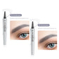 💥🖌️Creion pentru sprâncene 3D Microblading – vârful cu 4 fire creează linii naturale, asemănătoare firelor de păr. Rezistent la apă, nu se întinde și rezistă 24 de ore. 💕🎁