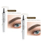 💥🖌️Creion pentru sprâncene 3D Microblading – vârful cu 4 fire creează linii naturale, asemănătoare firelor de păr. Rezistent la apă, nu se întinde și rezistă 24 de ore. 💕🎁