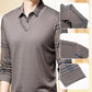 【M-4XL】🥼Bărbați Faux două piese Lapel cu mânecă lungă Topuri