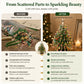 Elegante Mini-Kerstboom met Kralen | Verzamelbare Premium Feestdagen Decoratieset