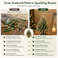 🎄✨ Pachet „Fă-ți singur” cu mărgele pentru bradul de Crăciun – 🎅 Creează-ți propriul ornament strălucitor de Crăciun
