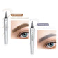 💥🖌️Creion pentru sprâncene 3D Microblading – vârful cu 4 fire creează linii naturale, asemănătoare firelor de păr. Rezistent la apă, nu se întinde și rezistă 24 de ore. 💕🎁