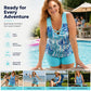 🏖️Oferte speciale de sărbători (S-5XL)🏄‍♀️ Confort și stil: costume de baie sport! ✨