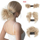 Pălărie Messy Bun Pieptene lateral Pălărie cu agrafe Easy Hairpieces