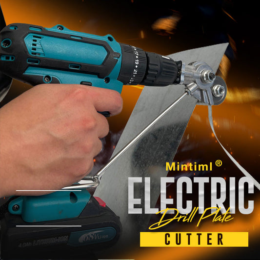 🔩 REDUCERE DE 50% ACUM! ⚙️ Tăietor electric de tablă pentru mașină de găurit – Se montează pe orice mașină de găurit, taie tabla fără bavuri ✂️✨