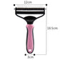 🐾 Perie de descurcat blana pentru pisici și câini – profesională, cu două fețe ✨