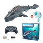 Jucărie telecomandată pe frecvența de 2,4 GHz, în formă de mosasaur, cu jet de apă