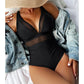 👙 Întâlnește vara - 50% reducere🏝️Costum de baie din plasă cu efect de modelare a abdomenului