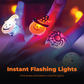 🔥 PROMOȚIE DE ULTIMA ZI – 50% REDUCERE 🎃👻 Inel luminos LED de Halloween (set de 50 de bucăți)😍