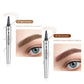 💥🖌️Creion pentru sprâncene 3D Microblading – vârful cu 4 fire creează linii naturale, asemănătoare firelor de păr. Rezistent la apă, nu se întinde și rezistă 24 de ore. 💕🎁