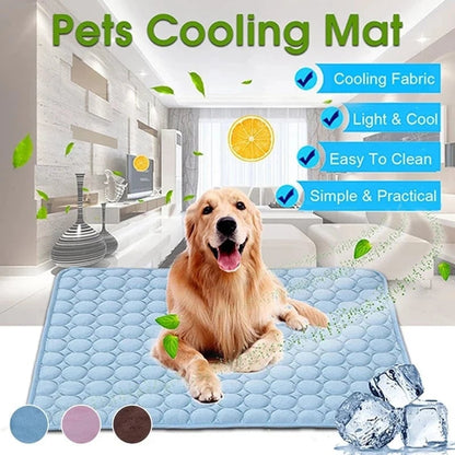 🐶 Reducere de 50% 🐱 Saltea de răcorire pentru animale de companie, cu gel de răcorire netoxic