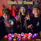 🔥 PROMOȚIE DE ULTIMA ZI – 50% REDUCERE 🎃👻 Inel luminos LED de Halloween (set de 50 de bucăți)😍
