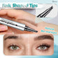 💥🖌️Creion pentru sprâncene 3D Microblading – vârful cu 4 fire creează linii naturale, asemănătoare firelor de păr. Rezistent la apă, nu se întinde și rezistă 24 de ore. 💕🎁