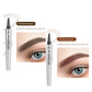 💥🖌️Creion pentru sprâncene 3D Microblading – vârful cu 4 fire creează linii naturale, asemănătoare firelor de păr. Rezistent la apă, nu se întinde și rezistă 24 de ore. 💕🎁