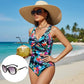 ☀️🏖️ Costum de baie dintr-o singură piesă pentru femei, cu talie accentuată 🩱 Modelare corporală evidențiată pentru plajă 💕