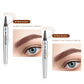 💥🖌️Creion pentru sprâncene 3D Microblading – vârful cu 4 fire creează linii naturale, asemănătoare firelor de păr. Rezistent la apă, nu se întinde și rezistă 24 de ore. 💕🎁