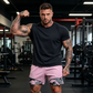 Pantaloni scurți sport casual pentru femei, cu căptușeală integrată