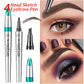 💥🖌️Creion pentru sprâncene 3D Microblading – vârful cu 4 fire creează linii naturale, asemănătoare firelor de păr. Rezistent la apă, nu se întinde și rezistă 24 de ore. 💕🎁