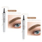 💥🖌️Creion pentru sprâncene 3D Microblading – vârful cu 4 fire creează linii naturale, asemănătoare firelor de păr. Rezistent la apă, nu se întinde și rezistă 24 de ore. 💕🎁