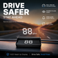 Vitezometru digital GPS pentru vehicule HUD