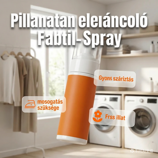 🔥 Spray antirid cu efect imediat pentru haine