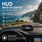 Vitezometru digital GPS pentru vehicule HUD