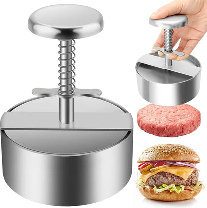 🍔Presă manuală pentru carne, destinată preparării chiftelelor de hamburger