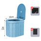 🚽 REDUCERE DE 50% PENTRU O PERIOADĂ LIMITATĂ! ✨ Toaletă portabilă pliabilă pentru exterior – capacitate de 300lb, etanșă la mirosuri, multifuncțională