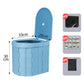 🚽 REDUCERE DE 50% PENTRU O PERIOADĂ LIMITATĂ! ✨ Toaletă portabilă pliabilă pentru exterior – capacitate de 300lb, etanșă la mirosuri, multifuncțională