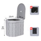 🚽 REDUCERE DE 50% PENTRU O PERIOADĂ LIMITATĂ! ✨ Toaletă portabilă pliabilă pentru exterior – capacitate de 300lb, etanșă la mirosuri, multifuncțională