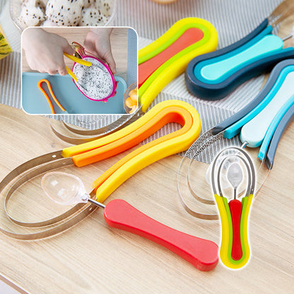 Set de linguri pentru pulpa de pepene galben 3 în 1 – eficient și practic!