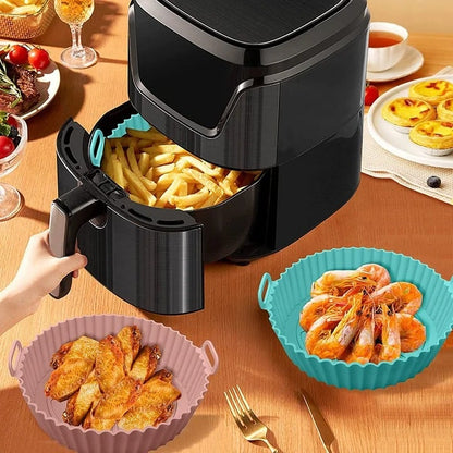 🔥 Tava din silicon pentru friteuza cu aer cald 🥘