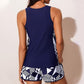 👗 🌊 Costum de baie cu imprimeu, set din două piese