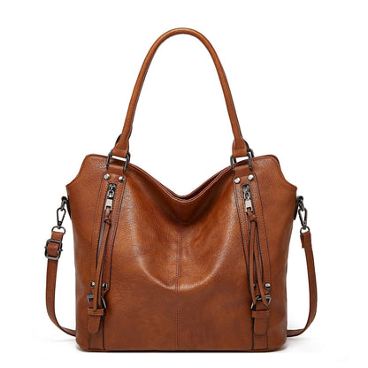 👜 REDUCERE DE 50% PENTRU O PERIOADĂ LIMITATĂ! ✨ Geantă de mână din piele moale pentru femei – PU de calitate superioară, purtare versatilă, interior organizat 🌸