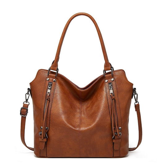 👜 REDUCERE DE 50% PENTRU O PERIOADĂ LIMITATĂ! ✨ Geantă de mână din piele moale pentru femei – PU de calitate superioară, purtare versatilă, interior organizat 🌸