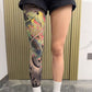 🔥O experiență palpitantă, fără riscuri🔥Manșon elastic pentru picior cu imprimeu de tatuaj