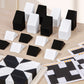 🧩Set creativ de puzzle-uri cu blocuri alb-negru pentru copii