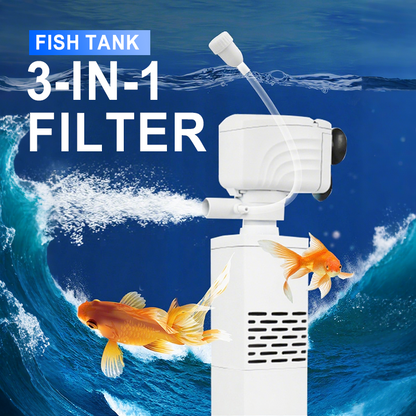🐠 Filtru acvariu – Apă limpede ca de izvor, fără schimbări dese, peștii sunt vioi