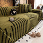 🛋️Husă moale din pluș, antiderapantă, pentru canapea 🧸