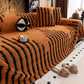 🛋️Husă moale din pluș, antiderapantă, pentru canapea 🧸
