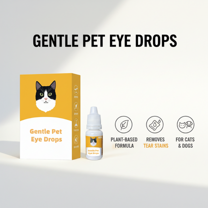 🐕 1+2 gratis 🔥Picături oftalmice delicate pentru animale de companie