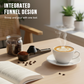 🔥 Pâlnie cu lingură de măsurare pentru 2 linguri de cafea