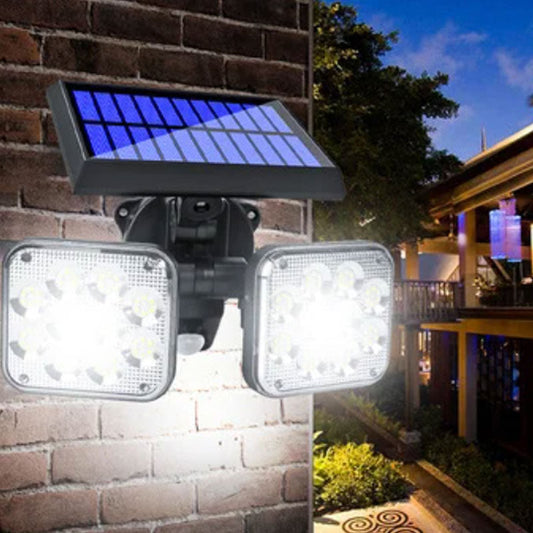 Lămpi solare de exterior rezistente la apă, cu senzor de mișcare