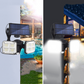 Lămpi solare de exterior rezistente la apă, cu senzor de mișcare
